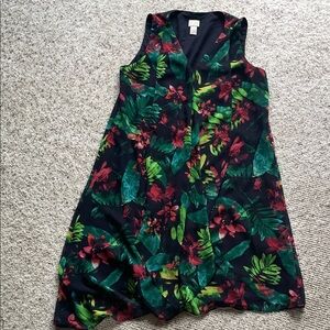 Chico's Elegant Floral Dress